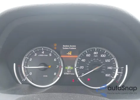 2019 Acura Tlx Advance Pkg из США, поврежденный, VIN 19UUB3F82KA002731